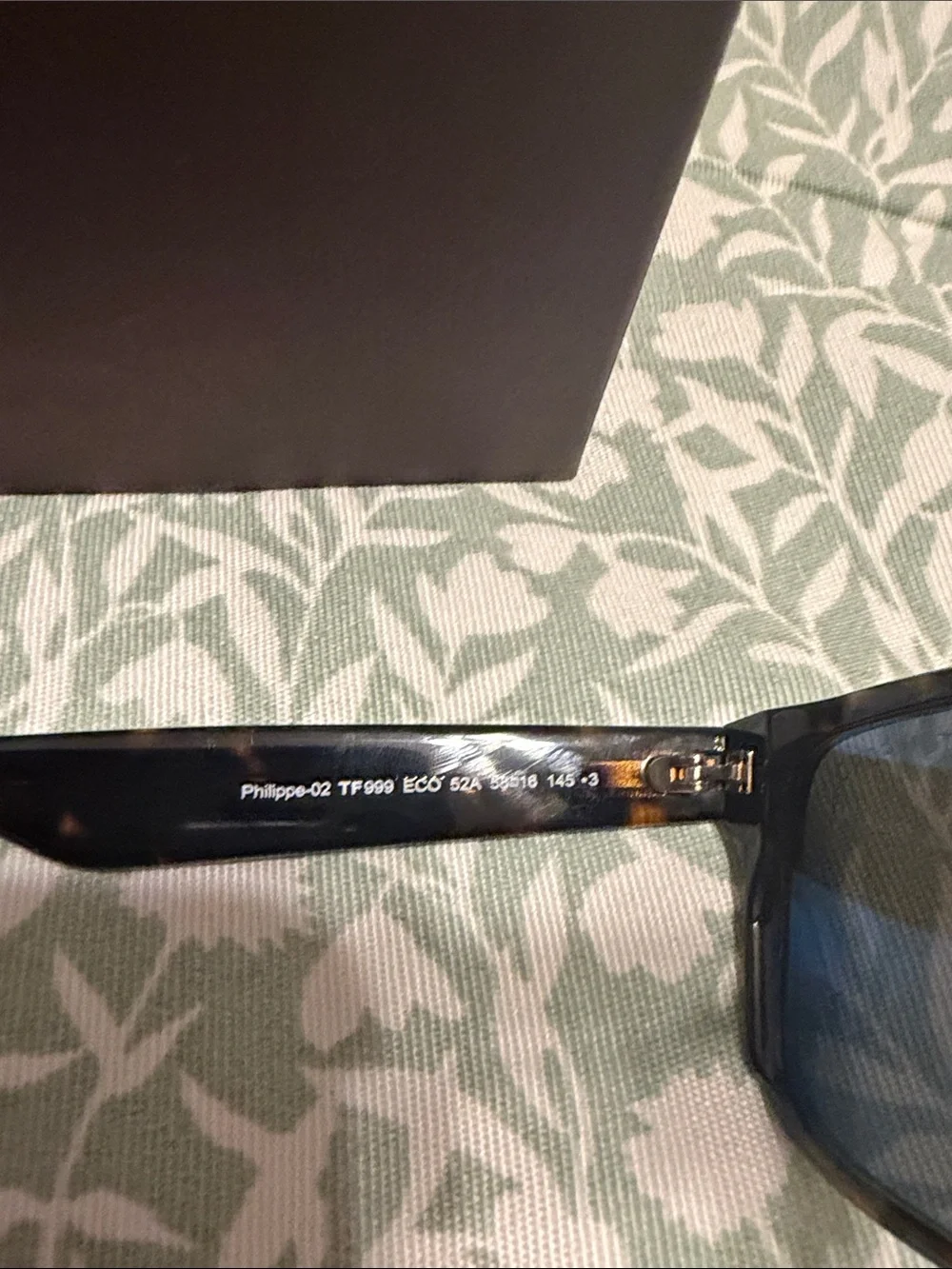 Tom Ford Tortoiseshell Sunglasses with Dark Lenses